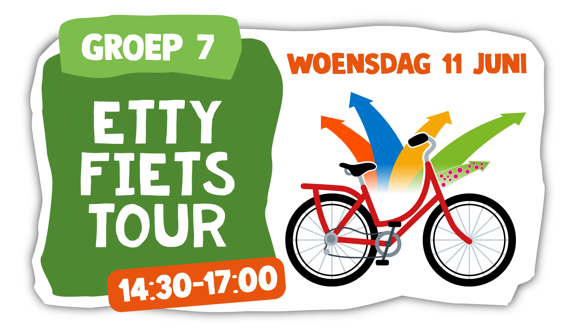 Fietstour groep 7 2025